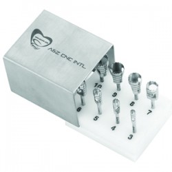 Dental Implant Trephine Drills Kit / Trephines / Burs 8 PCs